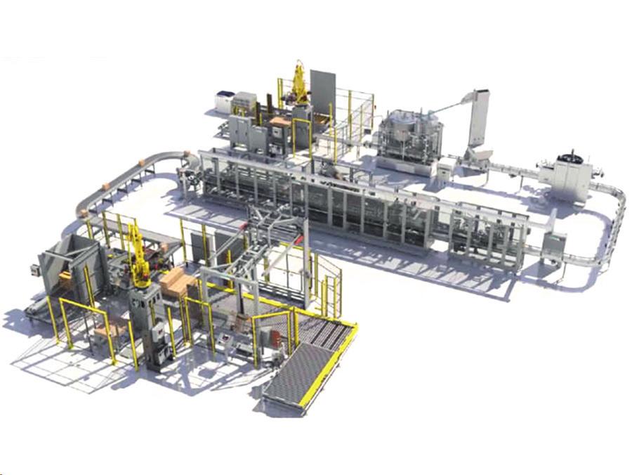 Giải pháp Robot xếp dỡ hàng lên pallet